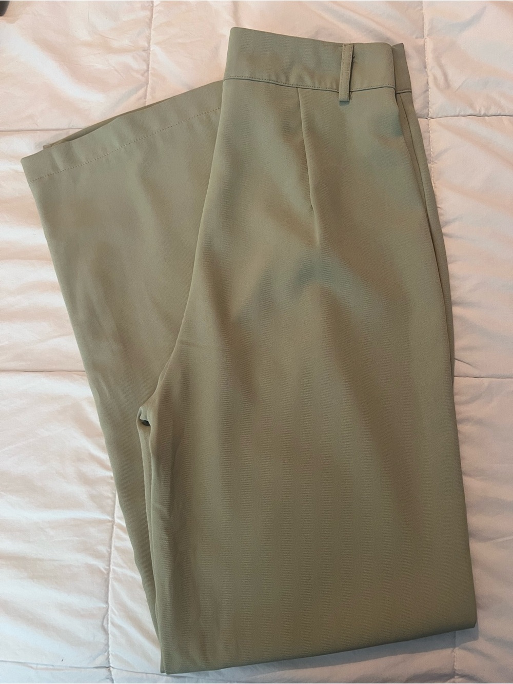 SHEIN Green Women’s Dress Pants - Straight Leg